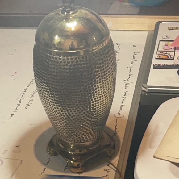 James mont inspired Brass Table Lamp Great Condition Grate vintage find. - Picture 2 of 8